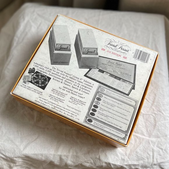 VTG 1984 Trivial Pursuit Genus II Edition Subsidiary Card Set - Picture 7 of 7